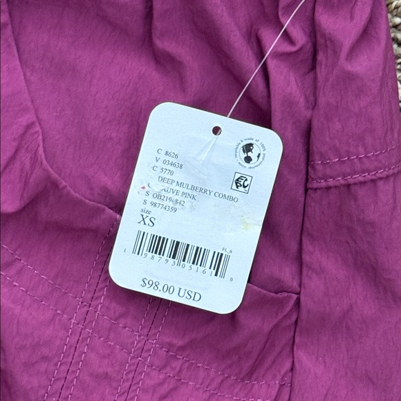 NWT FP Movement Free Throw Pants | Deep Mulberry Combo | Size XS - Picture 7 of 11